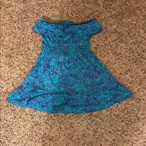 💕5 For$15 OP Turquoise Patterned Kids Dress